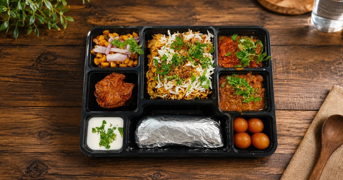 Meal Box – premium catered buffet spread for celebrations