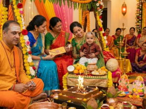 Mundan or Chudakarana Ceremony